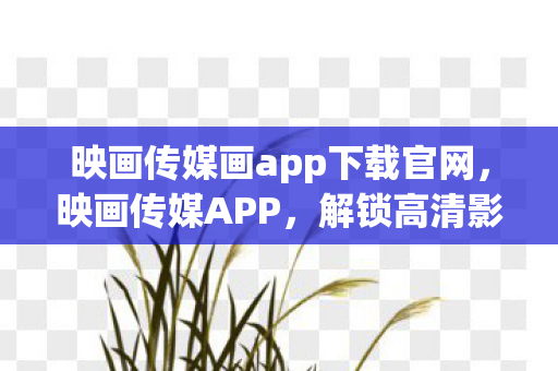 映画传媒画app下载官网,映画传媒APP,解锁高清影视新体验 映画传媒画app下载官网,映画传媒APP,解锁高清影视新体验