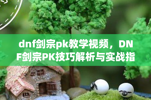 dnf剑宗pk教学视频，DNF剑宗PK技巧解析与实战指南