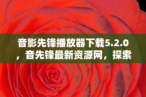 音影先锋播放器下载5.2.0,音先锋最新资源网,探索音乐世界的无限可能 音影先锋播放器下载5.2.0,音先锋最新资源网,探索音乐世界的无限可能