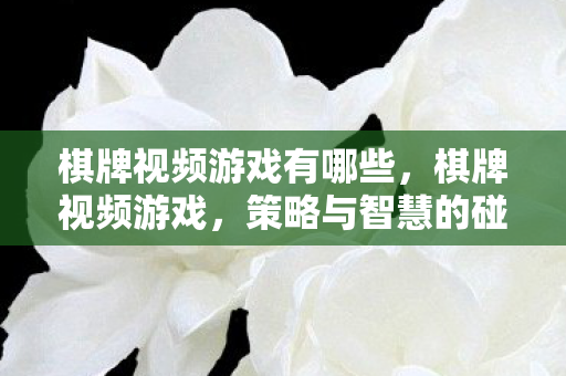 棋牌视频游戏有哪些，棋牌视频游戏，策略与智慧的碰撞