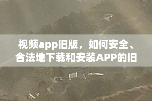 合法地下载和安装APP的旧版本图片