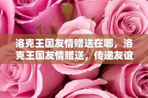 洛克王国友情赠送在哪图片