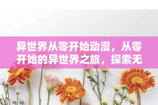 从零开始的异世界之旅图片