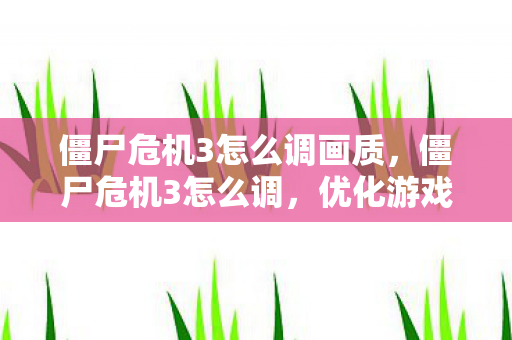 优化游戏设置与策略指南图片