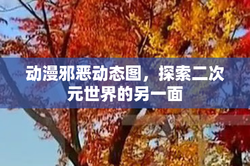 探索二次元世界的另一面图片