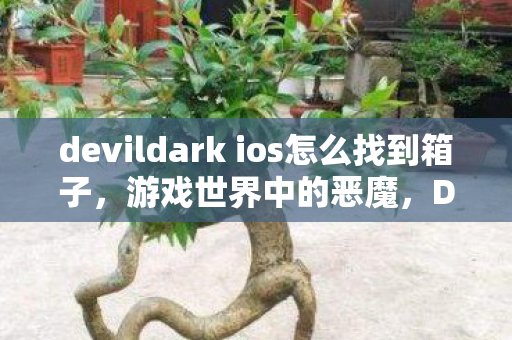 devildark ios怎么找到箱子，游戏世界中的恶魔，Devildark的传奇故事