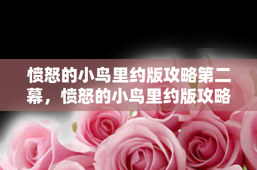 愤怒的小鸟里约版攻略第二幕,愤怒的小鸟里约版攻略,掌握技巧,轻松通关 愤怒的小鸟里约版攻略第二幕,愤怒的小鸟里约版攻略,掌握技巧,轻松通关