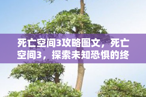 死亡空间3攻略图文,死亡空间3,探索未知恐惧的终极之旅 死亡空间3攻略图文,死亡空间3,探索未知恐惧的终极之旅