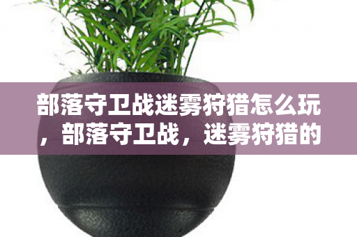 部落守卫战迷雾狩猎怎么玩,部落守卫战,迷雾狩猎的冒险之旅 部落守卫战迷雾狩猎怎么玩,部落守卫战,迷雾狩猎的冒险之旅
