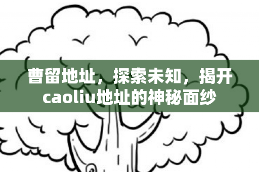 曹留地址，探索未知，揭开caoliu地址的神秘面纱