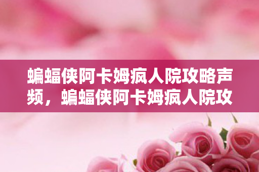 蝙蝠侠阿卡姆疯人院攻略声频,蝙蝠侠阿卡姆疯人院攻略,黑暗骑士的终极挑战 蝙蝠侠阿卡姆疯人院攻略声频,蝙蝠侠阿卡姆疯人院攻略,黑暗骑士的终极挑战