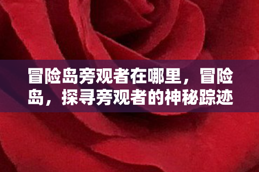 冒险岛旁观者在哪里，冒险岛，探寻旁观者的神秘踪迹