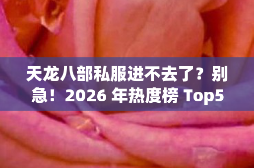 天龙八部私服进不去了?别急!2026 年热度榜 Top5 实测,带你避坑!天龙八部私服 天龙八部私服进不去了?别急!2026 年热度榜 Top5 实测,带你避坑!天龙八部私服