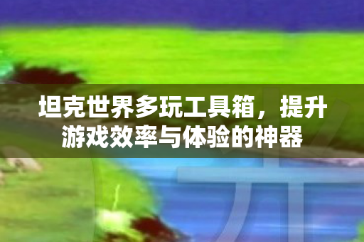 坦克世界多玩工具箱,提升游戏效率与体验的神器 坦克世界多玩工具箱,提升游戏效率与体验的神器