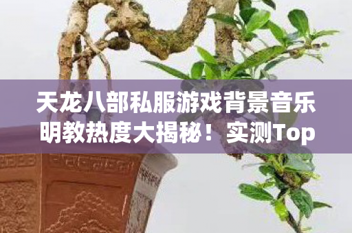 天龙八部私服游戏背景音乐明教热度大揭秘图片