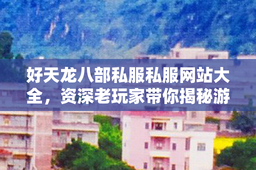 资深老玩家带你揭秘游戏里的那些事儿天龙八部私服图片