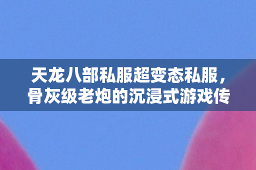 骨灰级老炮的沉浸式游戏传奇天龙私服图片