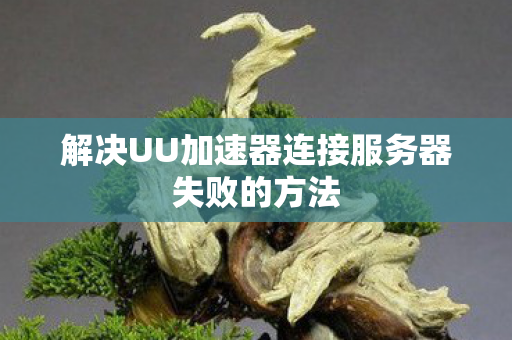 解决UU加速器连接服务器失败的方法 解决UU加速器连接服务器失败的方法