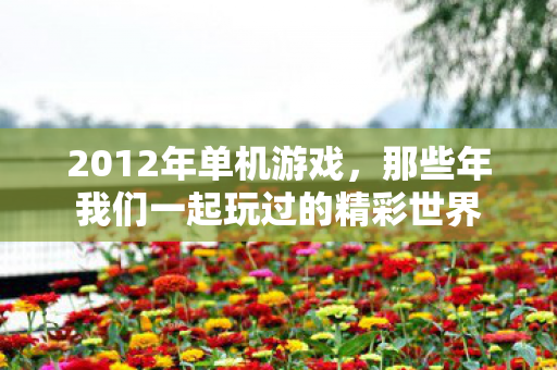 那些年我们一起玩过的精彩世界图片