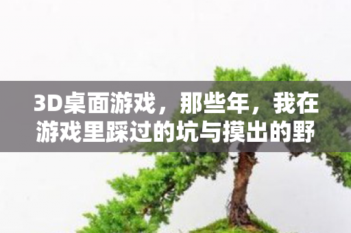 我在游戏里踩过的坑与摸出的野路子图片