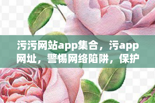 污污网站app集合，污app网址，警惕网络陷阱，保护个人隐私