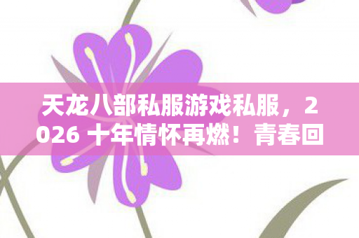 青春回忆实测认证服避坑指南图片