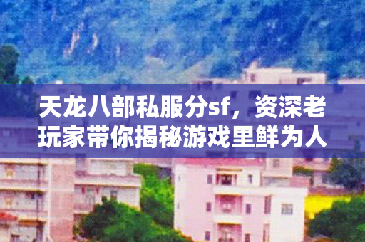 天龙八部私服分sf,资深老玩家带你揭秘游戏里鲜为人知的那些事儿天龙私服 天龙八部私服分sf,资深老玩家带你揭秘游戏里鲜为人知的那些事儿天龙私服