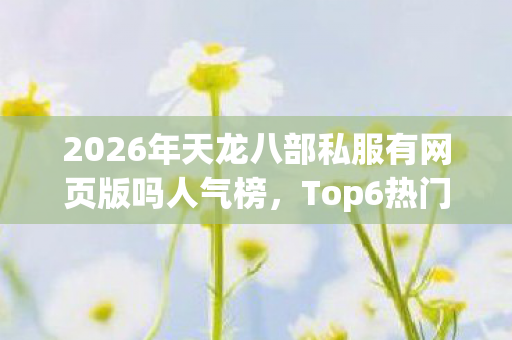 2026年天龙八部私服有网页版吗人气榜图片
