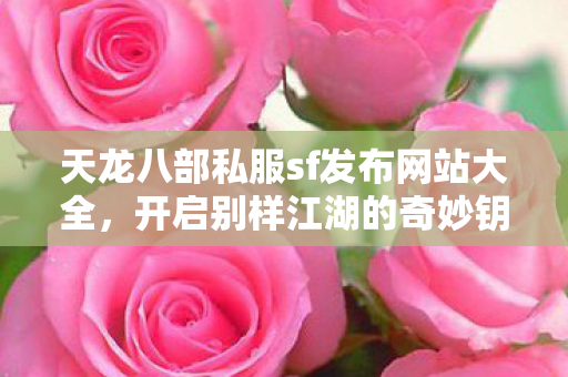 天龙八部私服sf发布网站大全,开启别样江湖的奇妙钥匙天龙八部私服 天龙八部私服sf发布网站大全,开启别样江湖的奇妙钥匙天龙八部私服