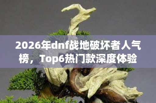 2026年dnf战地破坏者人气榜,Top6热门款深度体验,避开95%入门陷阱 2026年dnf战地破坏者人气榜,Top6热门款深度体验,避开95%入门陷阱