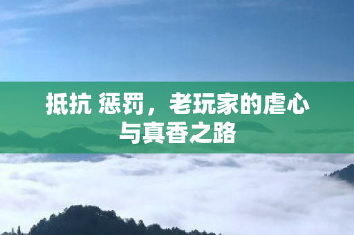 抵抗 惩罚,老玩家的虐心与真香之路 抵抗 惩罚,老玩家的虐心与真香之路