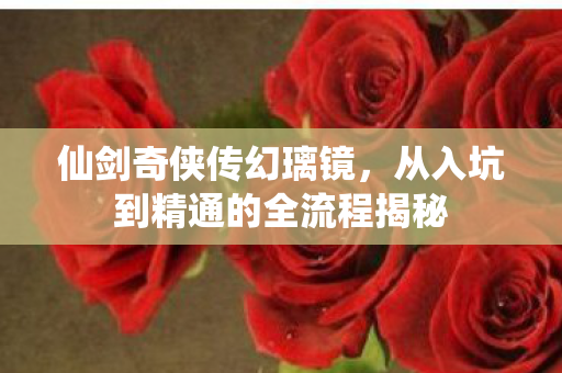 仙剑奇侠传幻璃镜,从入坑到精通的全流程揭秘 仙剑奇侠传幻璃镜,从入坑到精通的全流程揭秘