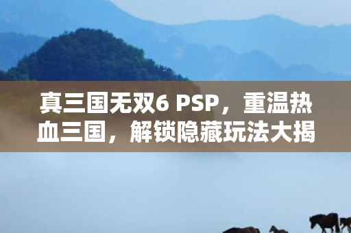 真三国无双6 PSP,重温热血三国,解锁隐藏玩法大揭秘 真三国无双6 PSP,重温热血三国,解锁隐藏玩法大揭秘