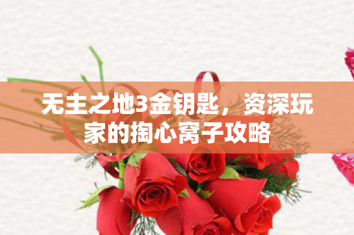 无主之地3金钥匙,资深玩家的掏心窝子攻略 无主之地3金钥匙,资深玩家的掏心窝子攻略
