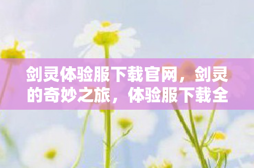 剑灵体验服下载官网,剑灵的奇妙之旅,体验服下载全攻略 剑灵体验服下载官网,剑灵的奇妙之旅,体验服下载全攻略