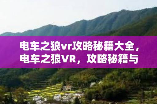 电车之狼vr攻略秘籍大全，电车之狼VR，攻略秘籍与体验指南