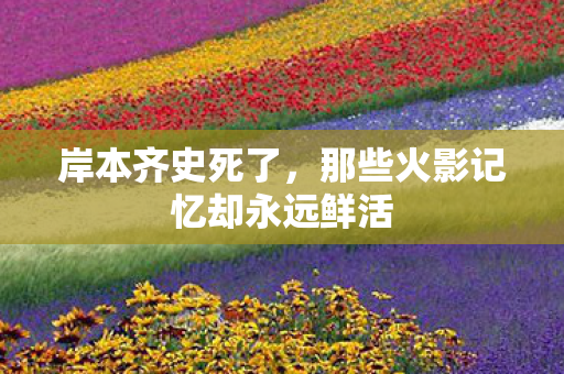 岸本齐史死了,那些火影记忆却永远鲜活 岸本齐史死了,那些火影记忆却永远鲜活