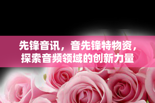 先锋音讯,音先锋特物资,探索音频领域的创新力量 先锋音讯,音先锋特物资,探索音频领域的创新力量