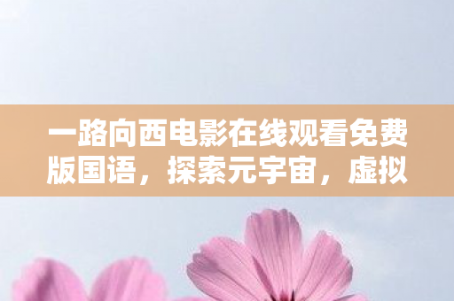 一路向西电影在线观看免费版国语，探索元宇宙，虚拟世界的无限可能与挑战