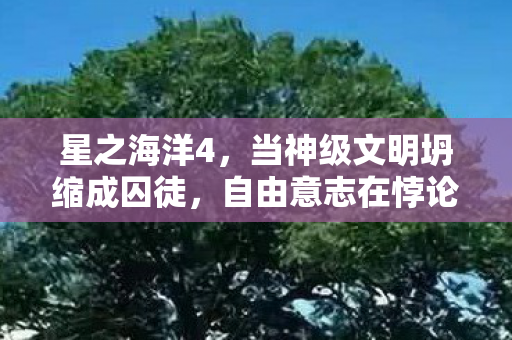 星之海洋4，当神级文明坍缩成囚徒，自由意志在悖论中震颤