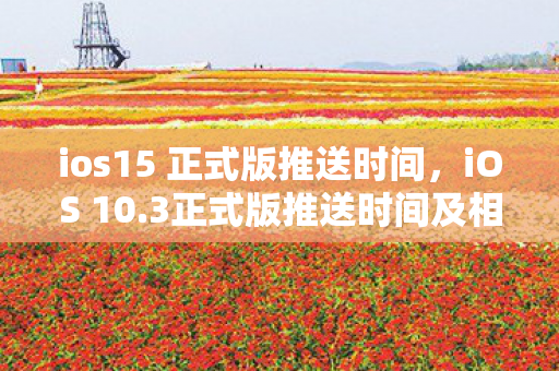 ios15 正式版推送时间，iOS 10.3正式版推送时间及相关功能解析