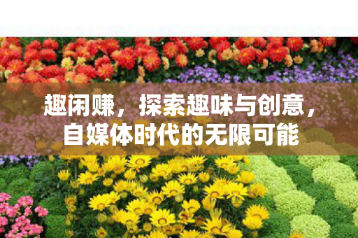 趣闲赚，探索趣味与创意，自媒体时代的无限可能