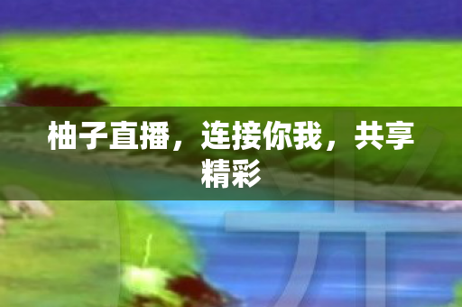 柚子直播，连接你我，共享精彩