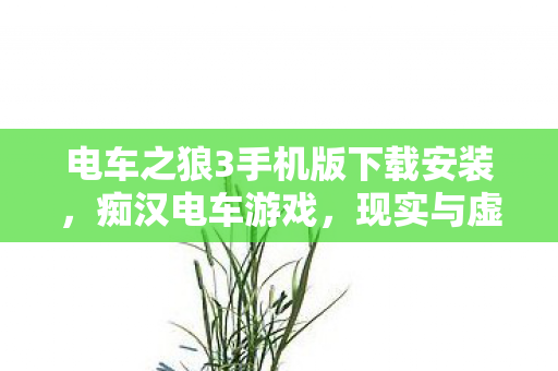 电车之狼3手机版下载安装，痴汉电车游戏，现实与虚构的界限