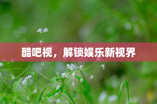 酷吧视,解锁娱乐新视界 酷吧视,解锁娱乐新视界