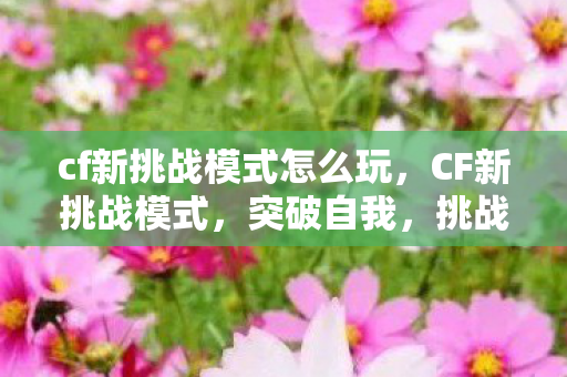 cf新挑战模式怎么玩,CF新挑战模式,突破自我,挑战极限 cf新挑战模式怎么玩,CF新挑战模式,突破自我,挑战极限