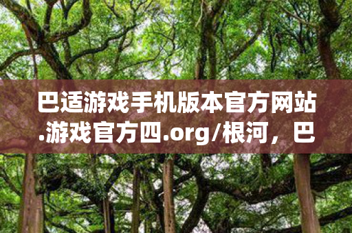 巴适游戏手机版本官方网站.游戏官方四.org/根河，巴适游戏，探索数字娱乐的新境界