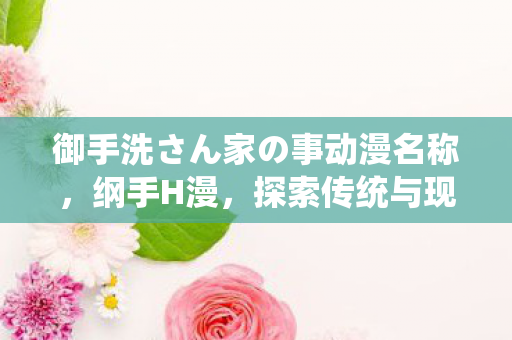 御手洗さん家の事动漫名称,纲手H漫,探索传统与现代的融合 御手洗さん家の事动漫名称,纲手H漫,探索传统与现代的融合