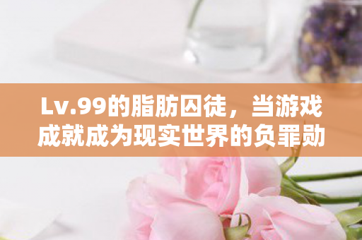 Lv.99的脂肪囚徒,当游戏成就成为现实世界的负罪勋章 Lv.99的脂肪囚徒,当游戏成就成为现实世界的负罪勋章