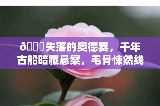 🔍失落的奥德赛,千年古船暗藏悬案,毛骨悚然线索直指2027年深渊 🔍失落的奥德赛,千年古船暗藏悬案,毛骨悚然线索直指2027年深渊